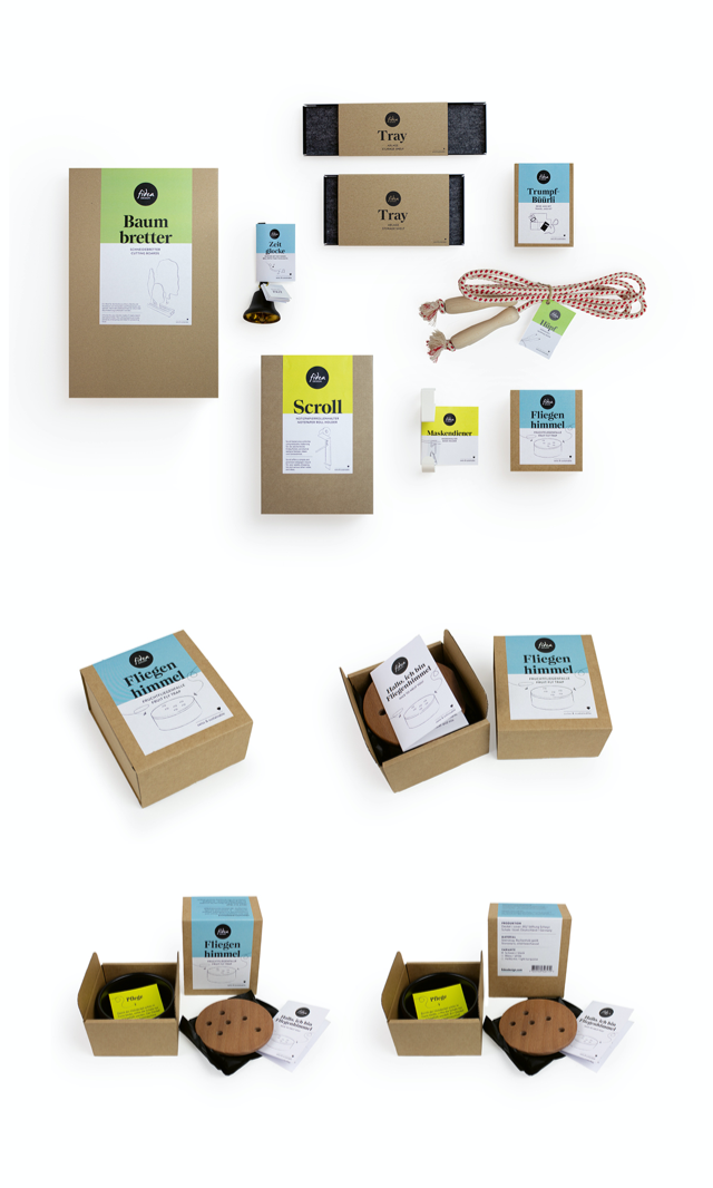 Neues Verpackungsdesign für Fidea Design